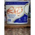 PACK OF 3 PACKET LILLY TABLE NAPKIN TISSUE FULL FINE QUALITY TISSUE PAPER. 