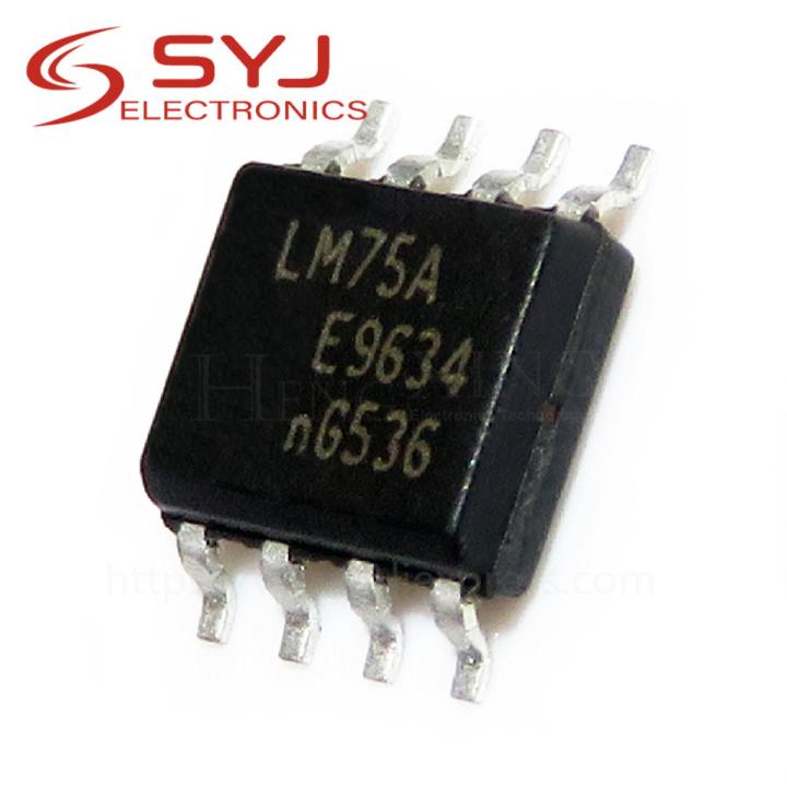 10pcs/lot LM75CIM3 LM75AD LM75A LM75 SOP-8 In Stock