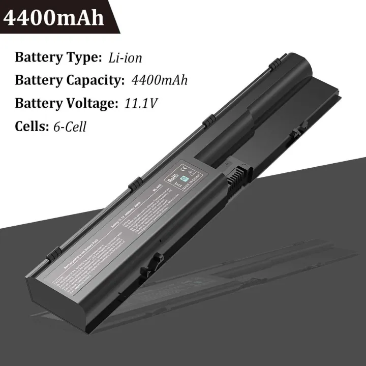 633805-001 Battery Compatible with HP Probook 4540S 4530S 4440S 4430S 4545S 4535S 4330S Series, fits P/N HSTNN-IB2R 633733-321