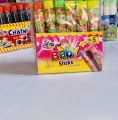 Chatni ball sticks dakaar , sugar coated saunf and laal pari chat masala chooran. 