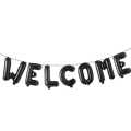 Welcome Foil Balloon Banner For Surprise, Anniversary, New Born Baby, Engagement, Marriage, & Decoration. 