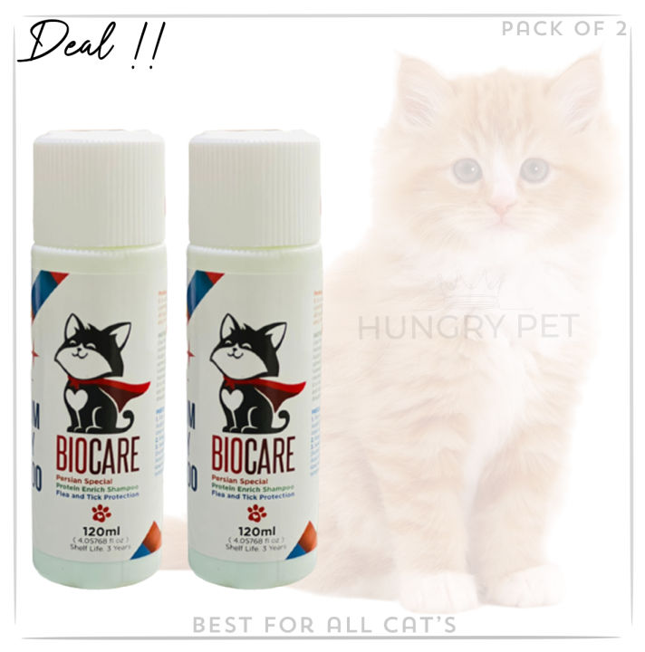 View of Cat & Kitten Shampoo - Flea & Ticks Protection 120ml | Daraz.pk