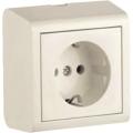 Ovivo Open mounted Schuko Socket Earthed.Made in TURKEY. Switch board fitting sheet. Electric socket. Shuko. Accessory.. 