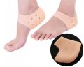 Silicone Gel Heel Pad Socks for Pain Relief. 