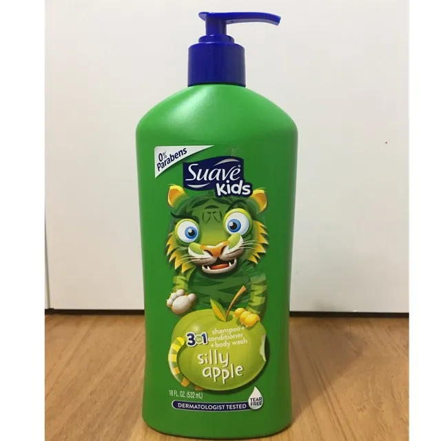Suave%20Kids%203-In-1%20Silly%20Apple%20Shampoo%20+%20Conditioner%20+%20Body%20Wash%20532ml%20-%20Image%203