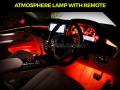 Car RGB LED Strips Ambient Light APP Control for Car Interior Atmosphere Light Lamp 8 colors 6 Meters Fiber Optic Band. 