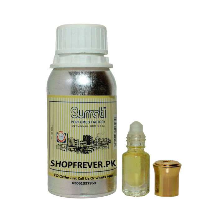 Oud Al Aswad 3ML Loose Attar packing by SURRATI Perfumes HOLY MAKKAH MADE IN K.S.A
