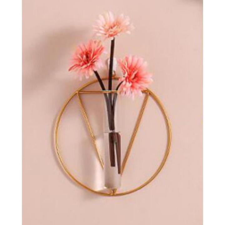 1pc%20Wall-mounted%20Glass%20Vase%20Home%20Decor%20Wall%20Decoration%20Iron%20Hanging%20Flower%20Vases%20Hydroponic%20Plants%20Container%20-%20Image%202