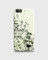 Honor 4C Case Cover 3d Hard- Huawei  Green Flower Print - 1cover2461. 