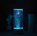 LED Bubble Fish Night Light with 7 Color Changing | Fantasy Aquarium Lamp, USB & Battery Powered | Mood Table Lamp for Bedroom, Living Room & Kids Room Decoration | Go Cartz. 