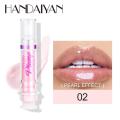 HANDAIYAN Lip Plumping Booster Gloss Shiny Crystal Volume Lip Oil Long Lasting Lip Velvet Lip Tint Lipstick Lip. 