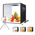 PULUZ Photo Studio Product Photography Box White & Warm Light Box Lighting Studio Shooting Tent Box Kit with 12 Colors Backdrops 40cm x 40cm x 40cm (40cm/15.7"Inches). 
