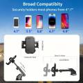 Universal 360° Car Phone Holder Mount | Dashboard & Windshield Stand for All Smartphones | Strong Suction. 
