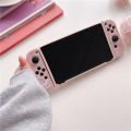 Nintendo Switch OLED Case Fashion Animation Theme Pink Style Balloon Cute Dog Casing Game Console Handle Protector Cover. 