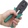 Kaiping RJ45 3 in 1 Network LAN Ethernet Cable Crimping Crimper Cutter Multifunctional Networking Tool Set Repair Kit Portable Crimper. 