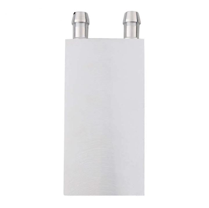 Aluminium Water Cooling Block 40mm X 80mm For Liquid Water Cooler Heat ...