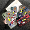UCUC for iPhone 6 Plus 6s Plus Back Cover Hip Hop BTS Frosted Transparent Hard Phone Case Thin Shockproof Full Cover Camera Protect Case. 