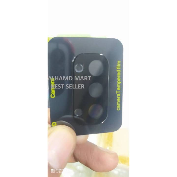 Oppo_Reno 4 Camera Lens 3D tempered Glass Protector - Transparent For Reno 4