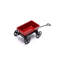 1:12  Dollhouse Miniature Garden Metal Red Cart Toy Ornament Home Decor Gifts. 