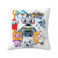 Rocky Lankybox Lanky Box Square Pillowcase Polyester Pillow Cover Velvet Cushion Decor Comfort Throw Pillow For Home Bedroom. 