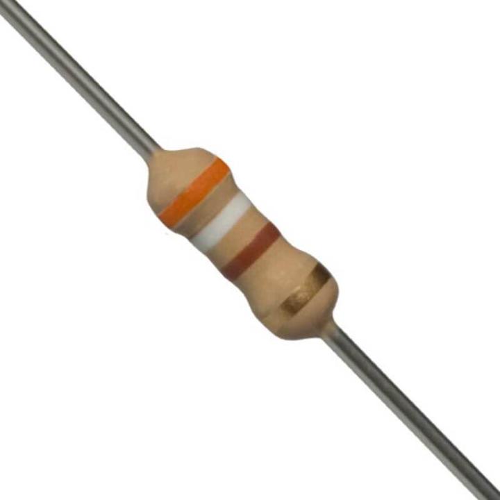 12 Pcs 390 Ω Ohm 1/4 Watt Through Hole Resistor | 390 Ohm Resistance | ±5%