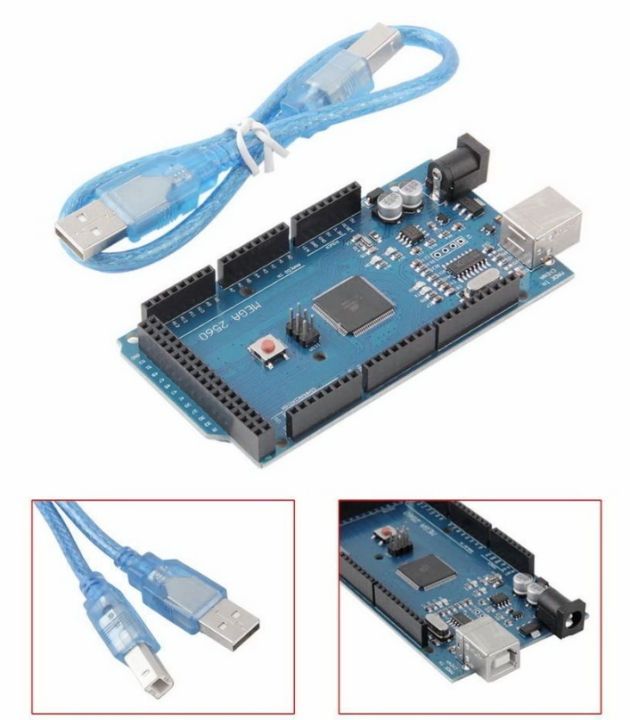 1pcs Arduino Mega 2560 R3 with USB cable (clone)