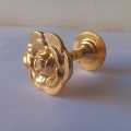 Pack Of 2 - Curtain Tieback Holders - Flower Design - Imported From China - Tieback Holders For Curtains. 