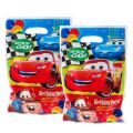 Disney Cars Plastic Candy Loot Bag Handle Gift Bag For Kids Favor Lightning McQueen Themed Birthday Party Decoration Supplies. 