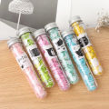 Guanjing 1 Piece Portable Mini Body Washing Bath Test Tube Confetti Foaming Flower One Time Paper Soap Slice Travel Accessary. 