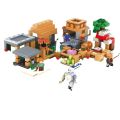 6IN1 My World Minecraft Large Lego Set Building Blocks Towns and Villages Field Cave Trap Toys Birthday Gift for Kids. 