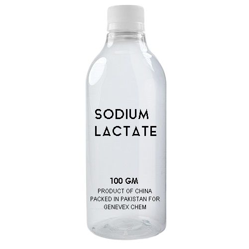 SODIUM LACTATE COSMETIC GRADE FOR USE IN SOAP, CREAMS LOTION ETC 100 GRAMS