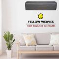 Air Conditioner Cover - 100% Waterproof- Rust Protection - Dust Protection - AC Cover - 1 Tonne/ 1.5 Tonne - 2 Pieces for Indoor and Outdoor Unit. 