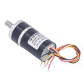 Gear Motor Aluum DC Brushless Speed Reduction Electric Gearbox Motor 24V 1411RPM. 