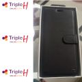 Triple H Samsung S9 Plus Case Luxury Leather Flip Cover Mate Black S9+ Wallet Card Cover Designed In London Original UU. 