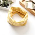 Winter Snood scarf For Children Baby Warm Cotton Double Layer Neck Scarf Stripe Warmer Children's scarf Bebe Neck Scarves. 