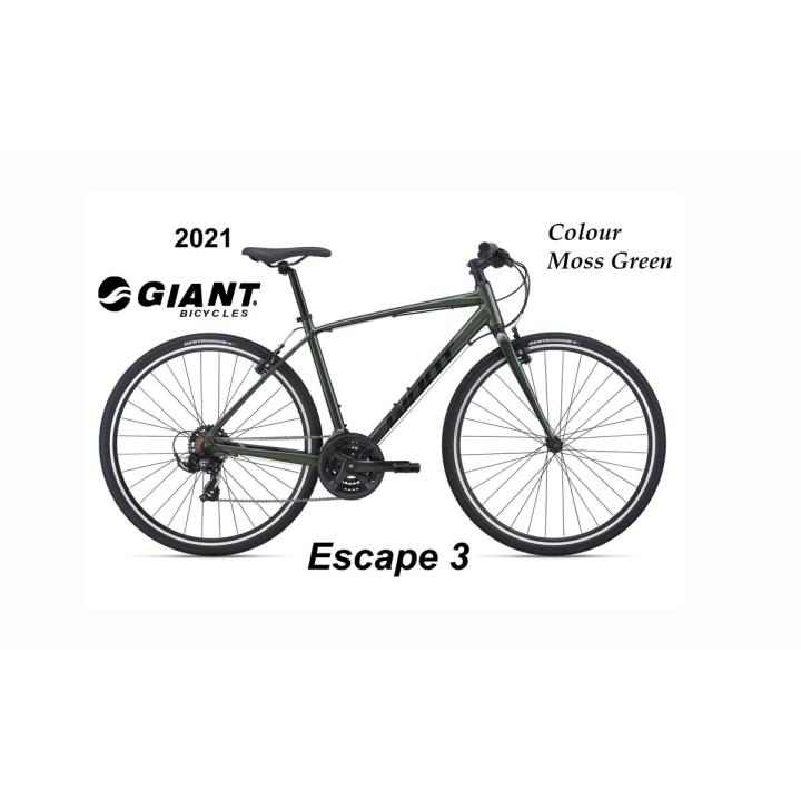 Giant Bike - Escape 3 - Colour Moss Green - Small 2100116124 - Large 2100116127