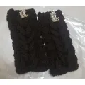 HAND MADE MITTONS, HAND WEAR, HANDMADE WOOL GLOVES, FINGERLESS GLOVES. 