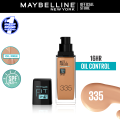 Maybelline New York - NY Fit Me Matte + Poreless Liquid Foundation SPF 22 335 Classic Tan 30ml For Normal to Oily Skin. 