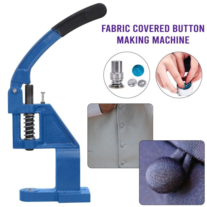 New Large Hand Press Button Machine  (Cast Iron Fabric Button Making/Tich Button Making & etc ).
