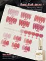 💅 XEIJAYI Ice Nude Series Gel Nail Polish 15ml – Semi Permanent UV LED Soak Off Nude Nail Gel for Salon & DIY Manicure. 