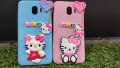 Samsung J4 Girls back cover_Hello Kitty cover_Girls Fancy soft case_Key chain kitty cover_Samsung J4 Back cover. 