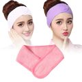 Cloth Facial Spa Headband Head Wrap Stretch Towel Yoga Sport Multiuse Headband With Non-Slip Stretchable Elasticized Facial Headband. 