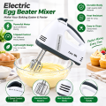 Electric Hand Mixer 7 Speed - Egg Beater Handheld Mixer for Baking, Cake Batter, Cream and Kitchen Use, Stainless Beaters. 