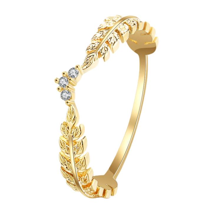 Party Ring Rice Cob Fashion Appearance Bright Luster Finger Ring