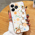 VRQR Love Bracelet Phone Case For OPPO Realme C51 Flower design Soft Cover Realme C53 Narzo N53. 