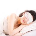 Soft 100% Pure Silk Portable Travel Sleep Eye cover/ Double-Sided Natural Sleeping Eyeshade / Women Sleeping Eyes Cover / Men Blindfold /. 