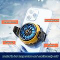 100% High Quality Universal Phone Cooling Fan For PUBG, USB Rechargeable Mobile Phone Radiator For All Mobile Phones  Portable Compact Design Mobile Radiator, Mobile Phone Cooler For Live Streaming Vlogging With Free Gift. 