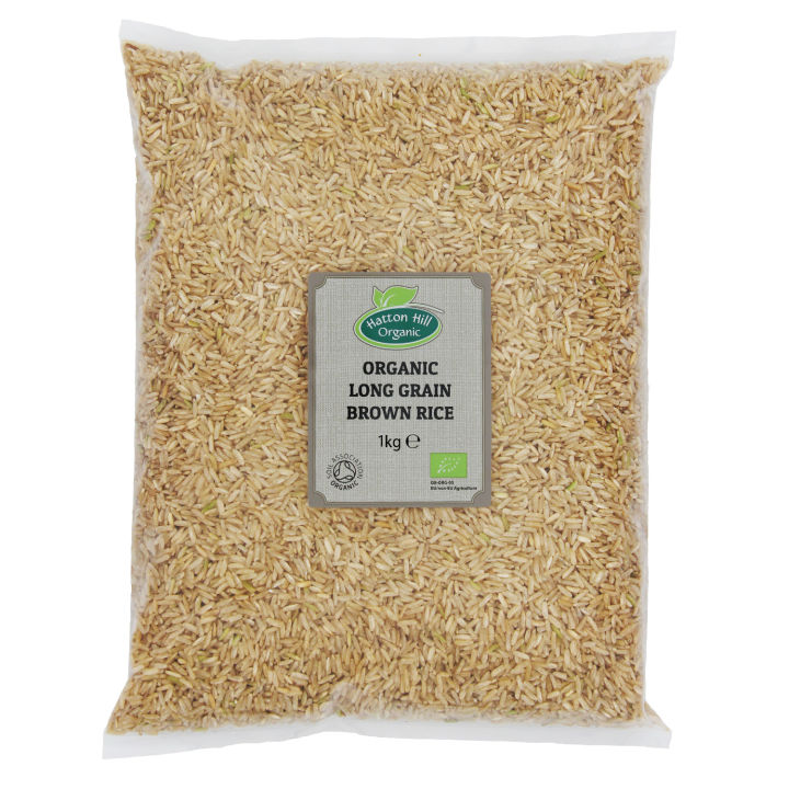 Organic Long Grain Brown Rice 1kg | Daraz.pk