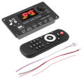 Kebidu DC 5V-26V 2*40W Amplifier Bluetooth 5.0 MP3 Decoder Board MP3 Player Support Handsfree Call Recording USB FM AUX Play Function. 