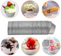 Cup Cake Mold With Silver Foil Mini Disposable Muffin Baking Cup 36 Pcs. 